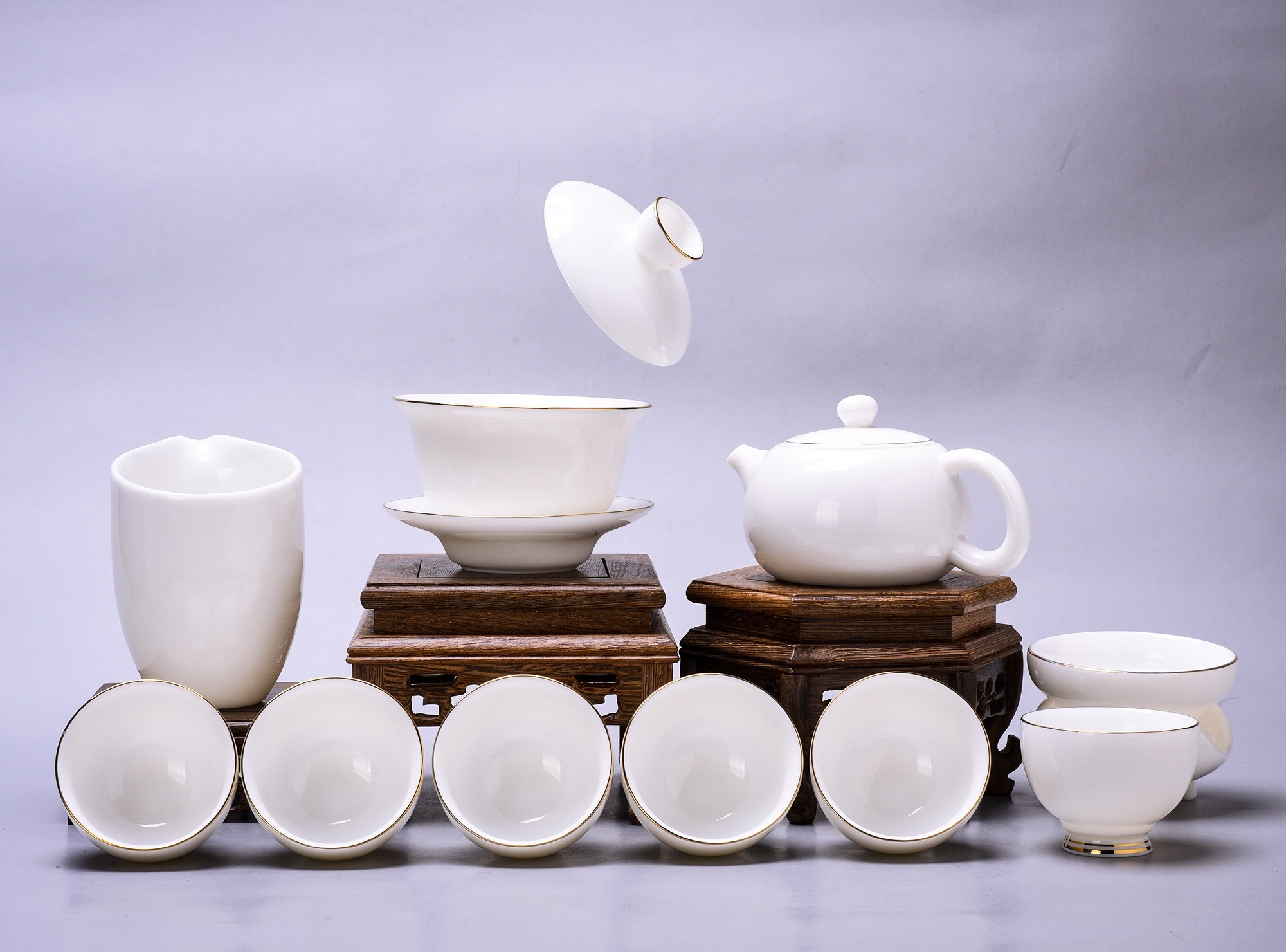 白瓷茶具 静物摄影中的符卡美学