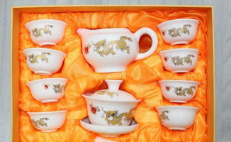 200套14头陶瓷礼品茶具特价供应——厂家直供，彰显商务馈赠艺术
